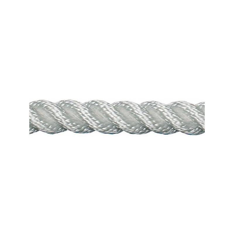 BENVENUTI - MOORING ROPE TWISTED MEDIUM TENACITY BIANCA - BY METER