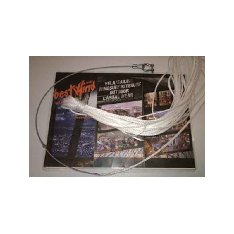 BEST WIND - FINN CLASS DYNEMA MAIN HALYARD ( INSIDE OR OUTSIDE THE MAST )