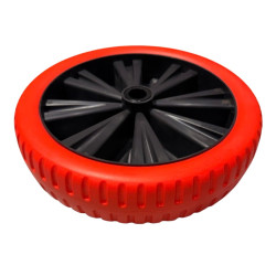PUNCUREFREE WHEEL - RED - 35CM / 25MM