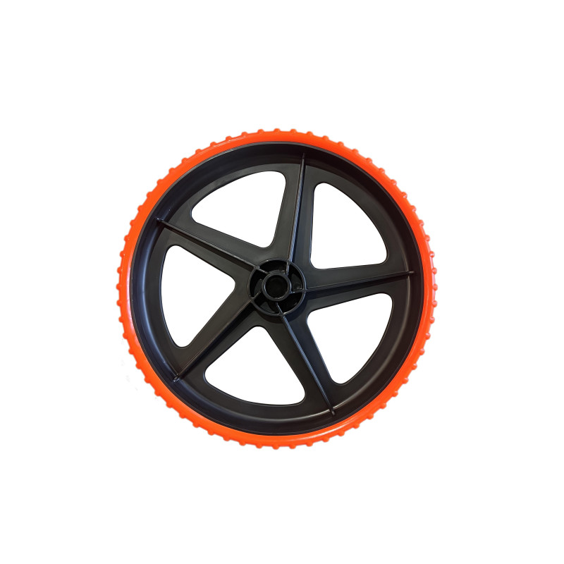 PRACTIC - ORANGE WHEEL RAZ FLEX-LITE 37 CM X 25MM