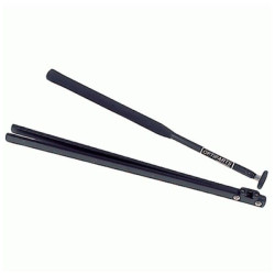 OPTIPARTS - BARRA PER TIMONE NERA E STICK - PROLUNGA DELUXE