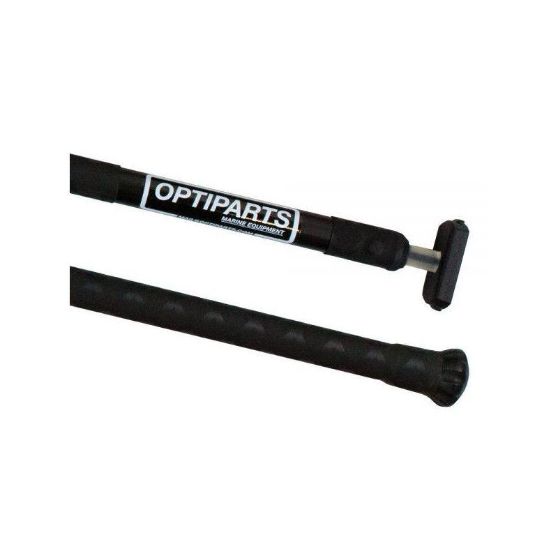 OPTIPARTS - STICK PROLUNGA PER TIMONE 20mm GRIP INTERO CON STOPPER CON SNODO