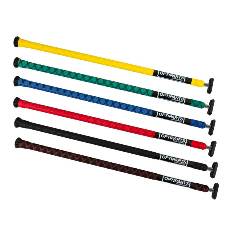 OPTIPARTS - STICK PROLUNGA PER TIMONE 20mm GRIP INTERO CON STOPPER CON SNODO