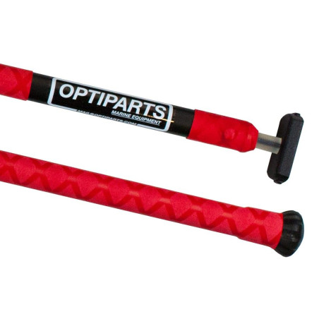 OPTIPARTS - TILLER EXTENSION FULL GRIP WITH STOPPER AND JOINT