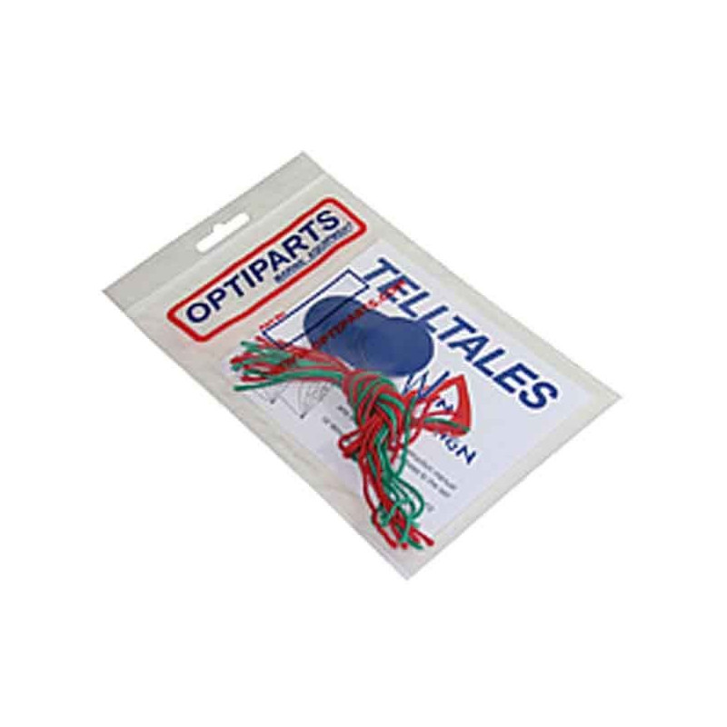 OPTIPARTS - TELLTALES - FILETTI SEGNAVENTO ROSSO/VERDE