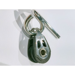 OUTHAUL HOOK FOR LASER® WITH HARKEN 16MM BLOCK