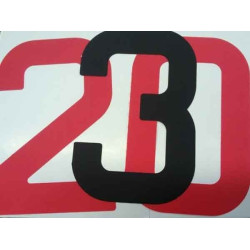 WINDESIGN - LASER / ILCA SAIL NUMBER STANDARD RADIAL